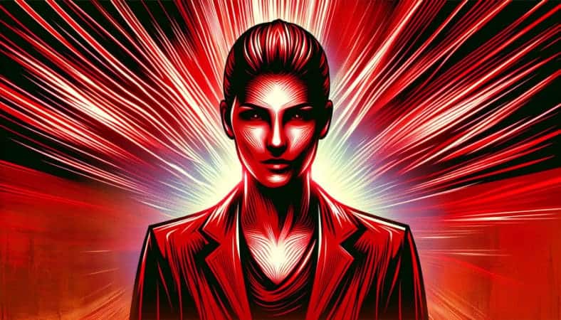 qualities with a red aura