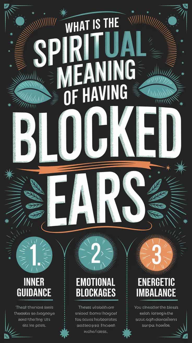 Infographic-spiritual-meaning-of-blocked-ears