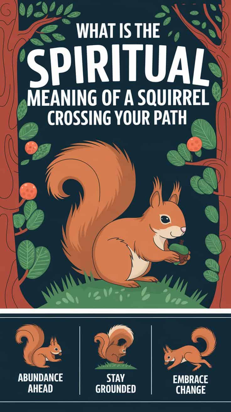 Infographic-spiritual-meaning-of-squirrel-crossing-your-path