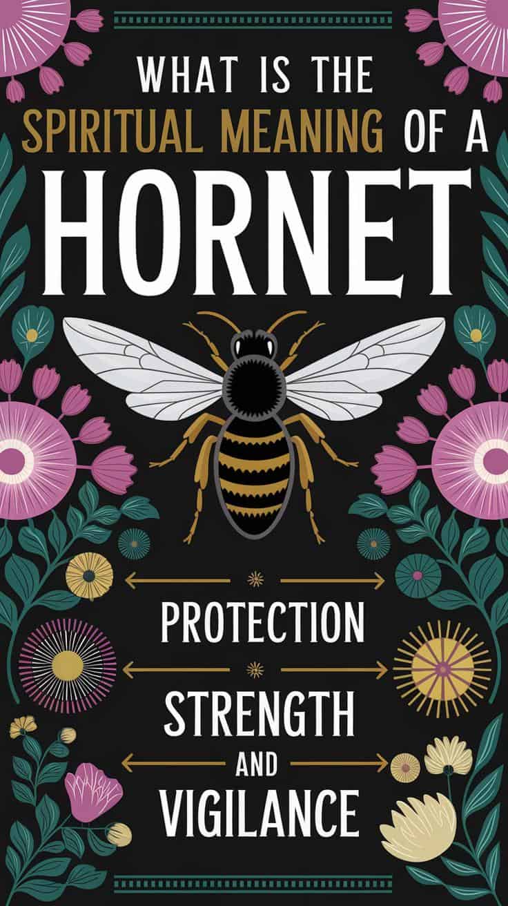 Infographic-spiritual-meaning-of-a-hornet