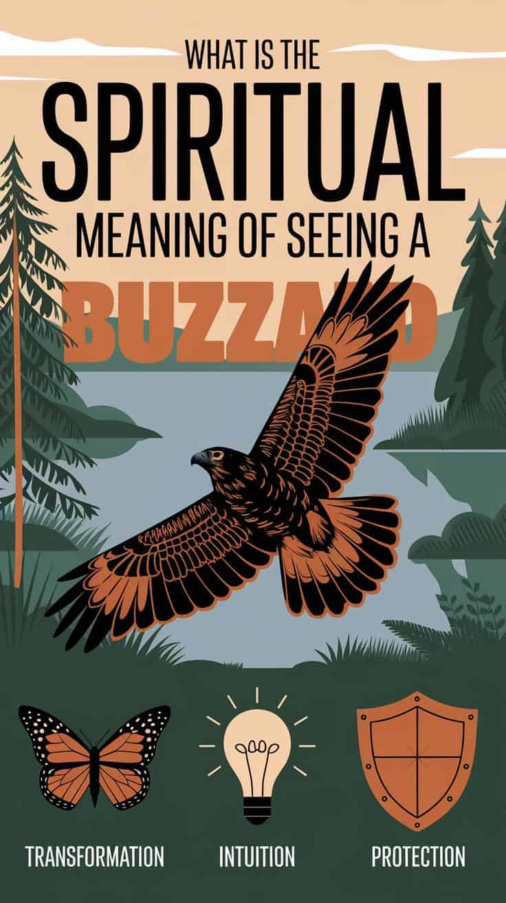 Infographic-spiritual-meaning-of-seeing-a-buzzard