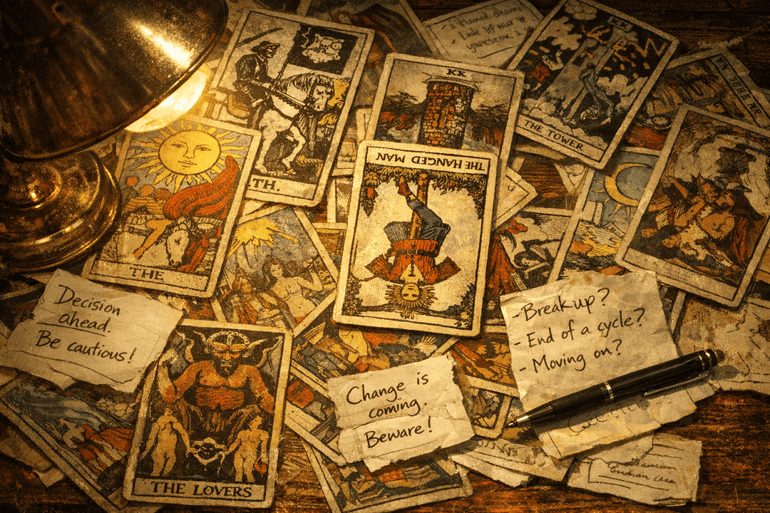 Common mistakes while reading tarot cards
