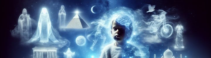 Child recalling past life memories